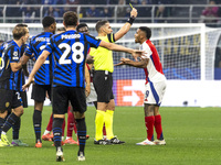 Gabriel Jesus plays during the UEFA Champions League 2024/25 match between FC Internazionale and FC Arsenal in Milano, Italy, on November 6,...