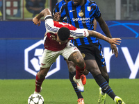 Gabriel Jesus plays during the UEFA Champions League 2024/25 match between FC Internazionale and FC Arsenal in Milano, Italy, on November 6,...