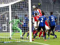 Benjamin Pavard plays during the UEFA Champions League 2024/25 match between FC Internazionale and FC Arsenal in Milano, Italy, on November...