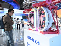 At the 7th China International Import Expo (CIIE) in Shanghai, China, on November 6, 2024, a new generation of artificial sun, ''China Circu...