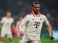 Leroy Sané of Bayern Munich  looks on during the Champions League Round 4 match between Bayern Munich v Benfica at the Allianz arena, Munich...