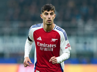 Kai Havertz of Arsenal looks on during the UEFA Champions League 2024/25 League Phase MD4 match between FC Internazionale and Arsenal at Sta...