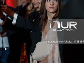 Margherita Mazzucco attends the Red Cross Ball in Rome, Italy, on November 6, 2024. (