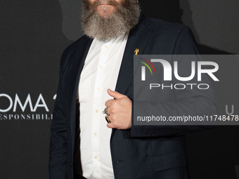 Darko Peric attends the Red Cross Ball in Rome, Italy, on November 6, 2024. (