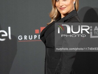 Lola Ponce attends the Red Cross Ball in Rome, Italy, on November 6, 2024. (