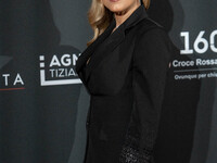 Lola Ponce attends the Red Cross Ball in Rome, Italy, on November 6, 2024. (