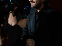 Alessandro Siani attends the Red Cross Ball in Rome, Italy, on November 6, 2024. (