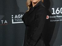 Lola Ponce attends the Red Cross Ball in Rome, Italy, on November 6, 2024. (