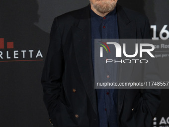 Franco Nero attends the Red Cross Ball in Rome, Italy, on November 6, 2024. (