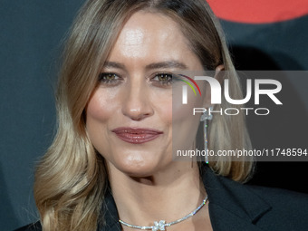 Lola Ponce attends the Red Cross Ball in Rome, Italy, on November 6, 2024. (