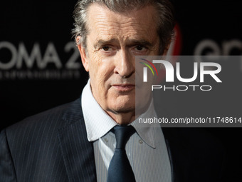 Rupert Everett attends the Red Cross Ball in Rome, Italy, on November 6, 2024. (