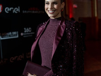 Nicoletta Romanoff attends the Red Cross Ball in Rome, Italy, on November 6, 2024. (