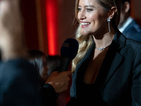 Lola Ponce attends the Red Cross Ball in Rome, Italy, on November 6, 2024. (