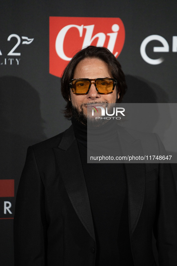 Joaquin Cortes attends the Red Cross Ball in Rome, Italy, on November 6, 2024. 