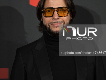 Joaquin Cortes attends the Red Cross Ball in Rome, Italy, on November 6, 2024. (