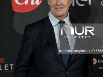 Rupert Everett attends the Red Cross Ball in Rome, Italy, on November 6, 2024. (