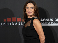 Lina Sastri attends the Red Cross Ball in Rome, Italy, on November 6, 2024. (