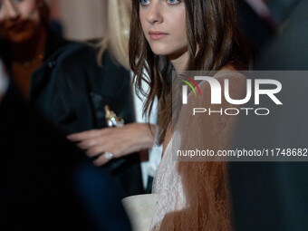 Margherita Mazzucco attends the Red Cross Ball in Rome, Italy, on November 6, 2024. (