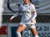 Julie Piga of Milan Women participates in the Women Coppa Italia match between Freedom Cuneo and AC Milan in Cuneo, Italy, on November 6, 20...