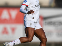 Allyson Renee Swaby of Milan Women plays during the Women Coppa Italia match between Freedom Cuneo and AC Milan in Cuneo, Italy, on November...