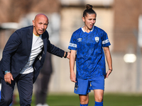 Michele Ardito is the head coach of Freedom Cunei during the Women's Coppa Italia match between Freedom Cuneo and AC Milan in Cuneo, Italy,...