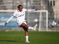 Allyson Renee Swaby of Milan Women plays during the Women Coppa Italia match between Freedom Cuneo and AC Milan in Cuneo, Italy, on November...