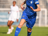 Sara Borello of Freedom Cuneo participates in the Women Coppa Italia match between Freedom Cuneo and AC Milan in Cuneo, Italy, on November 6...