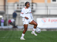 Allyson Renee Swaby of Milan Women plays during the Women Coppa Italia match between Freedom Cuneo and AC Milan in Cuneo, Italy, on November...