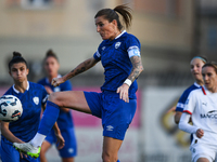 Adriana Martin Santamaria of Freedom Cuneo participates in the Women Coppa Italia match between Freedom Cuneo and AC Milan in Cuneo, Italy,...