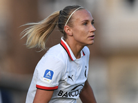 Emma Koivisto of Milan Women participates in the Women Coppa Italia match between Freedom Cuneo and AC Milan in Cuneo, Italy, on November 6,...