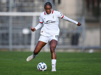 Allyson Renee Swaby of Milan Women plays during the Women Coppa Italia match between Freedom Cuneo and AC Milan in Cuneo, Italy, on November...