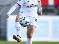 Emma Koivisto of Milan Women participates in the Women Coppa Italia match between Freedom Cuneo and AC Milan in Cuneo, Italy, on November 6,...