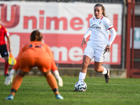 Gloria Marinelli of Milan Women participates in the Women Coppa Italia match between Freedom Cuneo and AC Milan in Cuneo, Italy, on November...