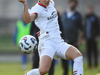 Angelica Soffia of Milan Women participates in the Women Coppa Italia match between Freedom Cuneo and AC Milan in Cuneo, Italy, on November...