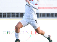 Gloria Marinelli of Milan Women participates in the Women Coppa Italia match between Freedom Cuneo and AC Milan in Cuneo, Italy, on November...