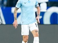 Alessio Romagnoli of SS Lazio during the Serie A Enilive match between SS Lazio and Cagliari Calcio at Stadio Olimpico on November 4, 2024 i...