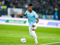 Tijjani Noslin of SS Lazio during the Serie A Enilive match between SS Lazio and Cagliari Calcio at Stadio Olimpico on November 4, 2024 in R...