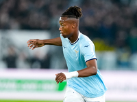 Tijjani Noslin of SS Lazio during the Serie A Enilive match between SS Lazio and Cagliari Calcio at Stadio Olimpico on November 4, 2024 in R...