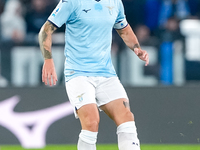 Alessio Romagnoli of SS Lazio during the Serie A Enilive match between SS Lazio and Cagliari Calcio at Stadio Olimpico on November 4, 2024 i...