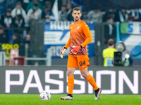 Ivan Provedel of SS Lazio looks on during the Serie A Enilive match between SS Lazio and Cagliari Calcio at Stadio Olimpico on November 4, 2...