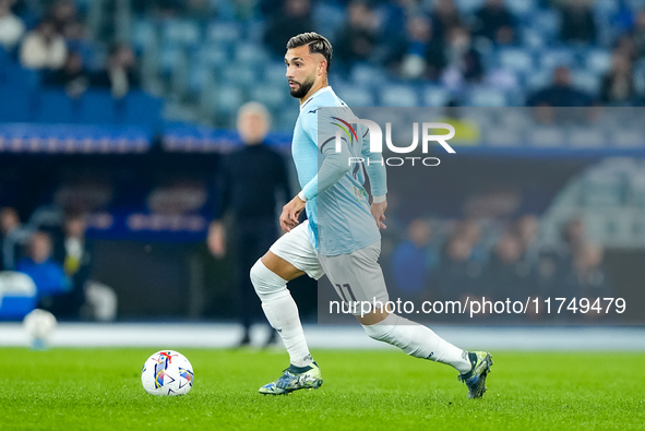 Taty Castellanos of SS Lazio during the Serie A Enilive match between SS Lazio and Cagliari Calcio at Stadio Olimpico on November 4, 2024 in...