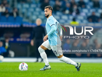 Taty Castellanos of SS Lazio during the Serie A Enilive match between SS Lazio and Cagliari Calcio at Stadio Olimpico on November 4, 2024 in...