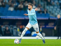 during the Serie A Enilive match between SS Lazio and Cagliari Calcio at Stadio Olimpico on November 4, 2024 in Rome, Italy. (