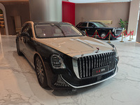 A high-end Hongqi car is in the store in Shanghai, China, on November 7, 2024. (