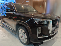 A high-end Hongqi car is in the store in Shanghai, China, on November 7, 2024. (