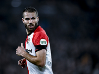 Feyenoord Rotterdam defender Bart Nieuwkoop plays during the match between Feyenoord and Salzburg at the Feyenoord stadium De Kuip for the U...