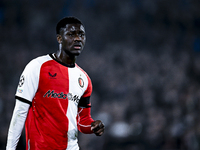 Feyenoord Rotterdam forward Ibrahim Osman plays during the match between Feyenoord and Salzburg at the Feyenoord stadium De Kuip for the UEF...