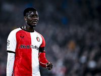 Feyenoord Rotterdam forward Ibrahim Osman plays during the match between Feyenoord and Salzburg at the Feyenoord stadium De Kuip for the UEF...