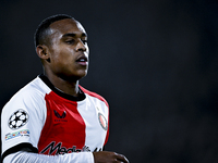 Feyenoord Rotterdam forward Igor Paixao plays during the match between Feyenoord and Salzburg at the Feyenoord stadium De Kuip for the UEFA...