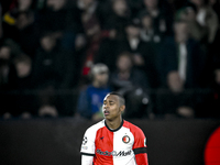 Feyenoord Rotterdam forward Igor Paixao plays during the match between Feyenoord and Salzburg at the Feyenoord stadium De Kuip for the UEFA...